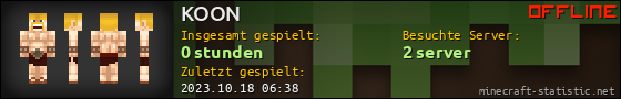 Benutzerleisten 560x90 für KOON