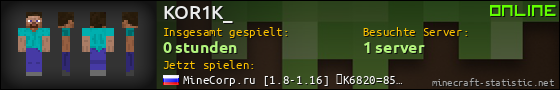 Benutzerleisten 560x90 für KOR1K_
