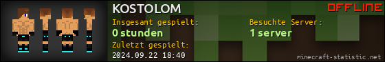 Benutzerleisten 560x90 für KOSTOLOM
