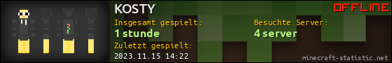 Benutzerleisten 560x90 für KOSTY