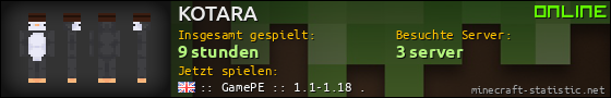 Benutzerleisten 560x90 für KOTARA
