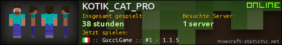 Benutzerleisten 560x90 für KOTIK_CAT_PRO