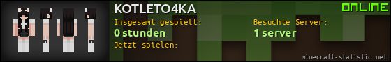 Benutzerleisten 560x90 für KOTLETO4KA