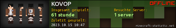 Benutzerleisten 560x90 für KOVOP