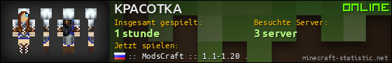Benutzerleisten 560x90 für KPACOTKA