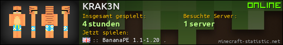 Benutzerleisten 560x90 für KRAK3N