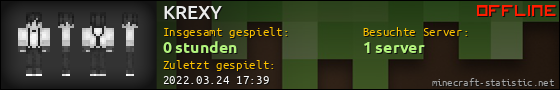 Benutzerleisten 560x90 für KREXY