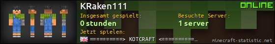 Benutzerleisten 560x90 für KRaken111