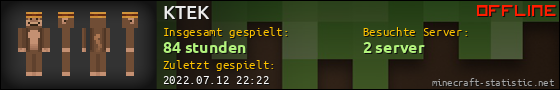 Benutzerleisten 560x90 für KTEK