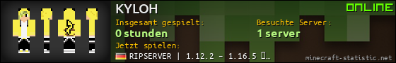 Benutzerleisten 560x90 für KYLOH
