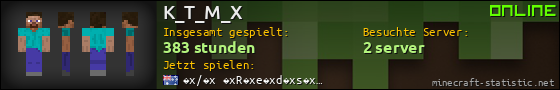 Benutzerleisten 560x90 für K_T_M_X