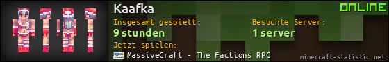 Benutzerleisten 560x90 für Kaafka