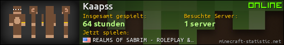 Benutzerleisten 560x90 für Kaapss