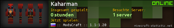 Benutzerleisten 560x90 für Kaharman