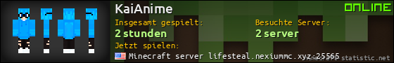 Benutzerleisten 560x90 für KaiAnime