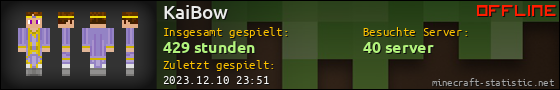 Benutzerleisten 560x90 für KaiBow