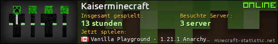 Benutzerleisten 560x90 für Kaiserminecraft