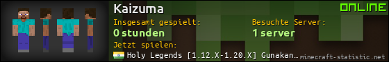 Benutzerleisten 560x90 für Kaizuma