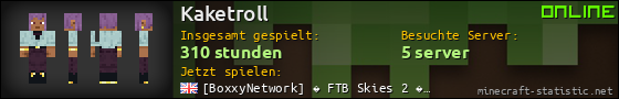 Benutzerleisten 560x90 für Kaketroll