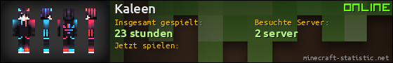 Benutzerleisten 560x90 für Kaleen