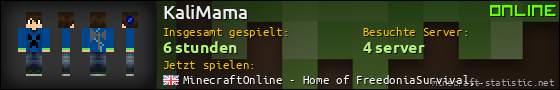Benutzerleisten 560x90 für KaliMama