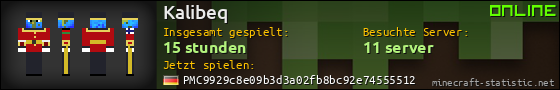 Benutzerleisten 560x90 für Kalibeq