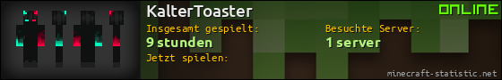 Benutzerleisten 560x90 für KalterToaster