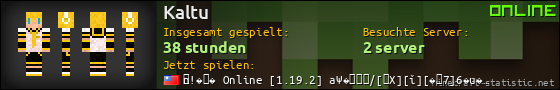 Benutzerleisten 560x90 für Kaltu