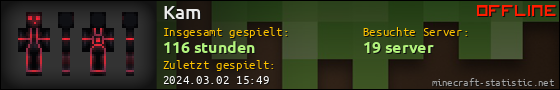 Benutzerleisten 560x90 für Kam