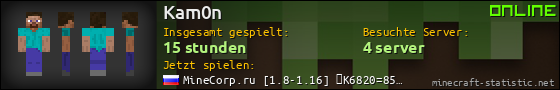 Benutzerleisten 560x90 für Kam0n
