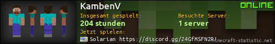 Benutzerleisten 560x90 für KambenV