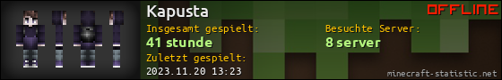 Benutzerleisten 560x90 für Kapusta
