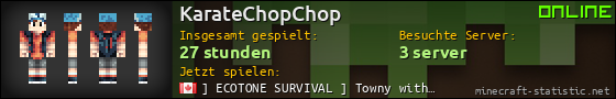 Benutzerleisten 560x90 für KarateChopChop