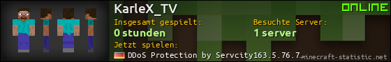 Benutzerleisten 560x90 für KarleX_TV