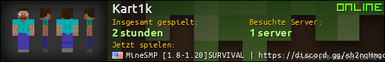 Benutzerleisten 560x90 für Kart1k