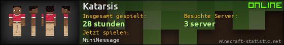 Benutzerleisten 560x90 für Katarsis