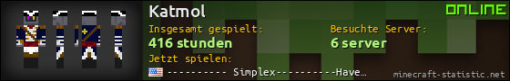 Benutzerleisten 560x90 für Katmol