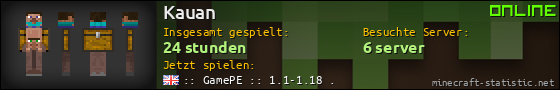 Benutzerleisten 560x90 für Kauan