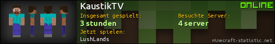 Benutzerleisten 560x90 für KaustikTV