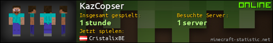 Benutzerleisten 560x90 für KazCopser