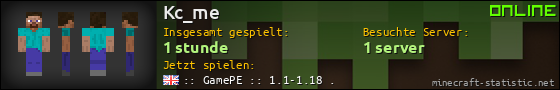 Benutzerleisten 560x90 für Kc_me
