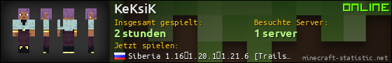 Benutzerleisten 560x90 für KeKsiK