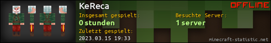 Benutzerleisten 560x90 für KeReca