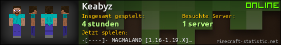 Benutzerleisten 560x90 für Keabyz