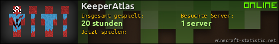 Benutzerleisten 560x90 für KeeperAtlas