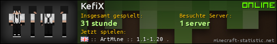 Benutzerleisten 560x90 für KefiX
