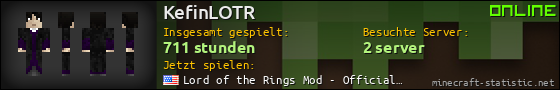Benutzerleisten 560x90 für KefinLOTR