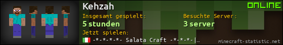 Benutzerleisten 560x90 für Kehzah