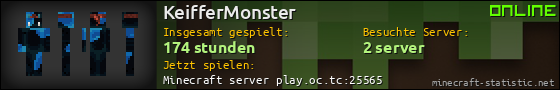 Benutzerleisten 560x90 für KeifferMonster