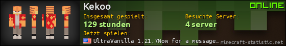 Benutzerleisten 560x90 für Kekoo